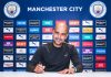 Pep Guardiola signs contract extension at City