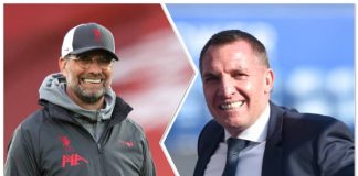 Football managers Klopp and Rodgers