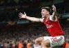 Kieran Tierney has signed a new long-term contract with Arsenal after catching the eye as a leading light in an under-performing team.